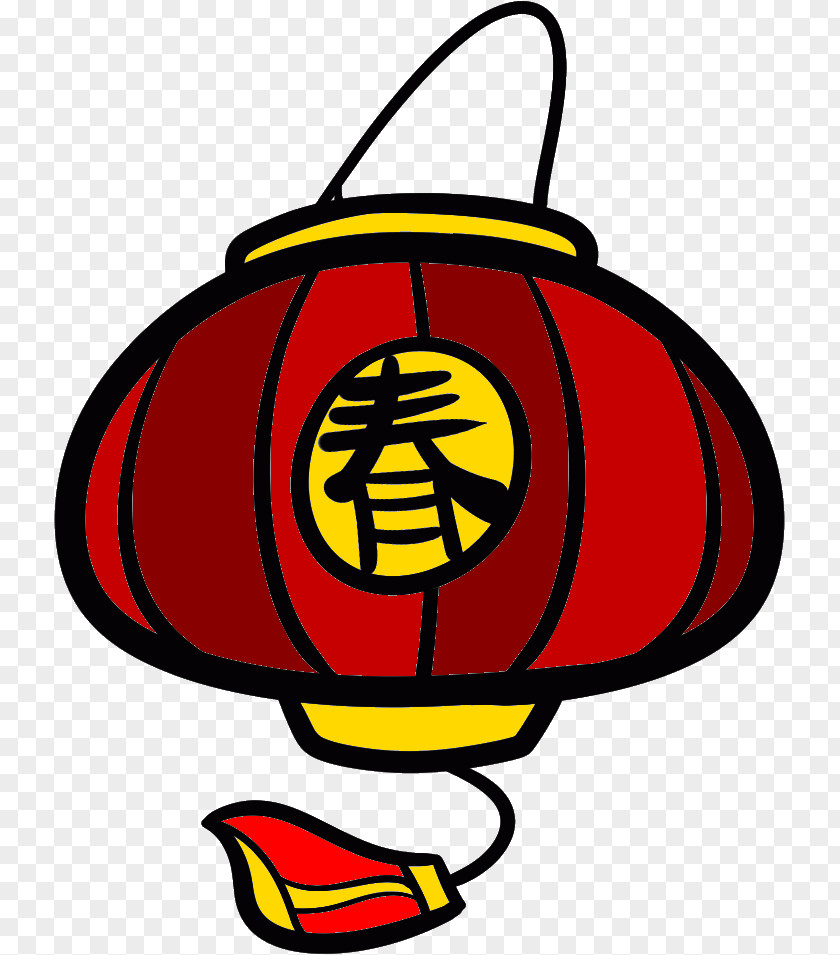 Chinese New Year Paper Lantern Drawing Clip Art PNG