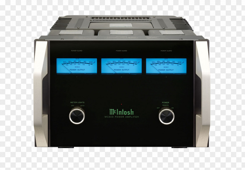 McIntosh Laboratory Audio Power Amplifier MC303 PNG