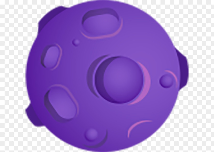 Purple Planet PNG