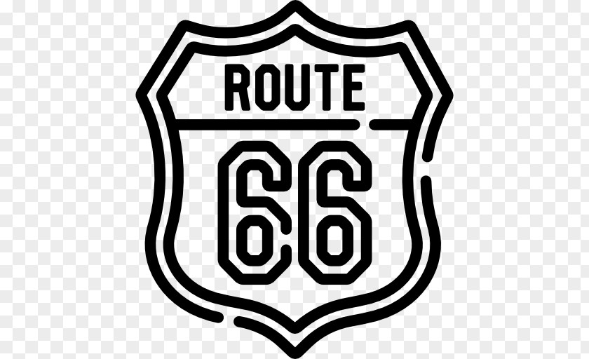 Route 66 U.S. Road T-shirt Decal Blouson PNG
