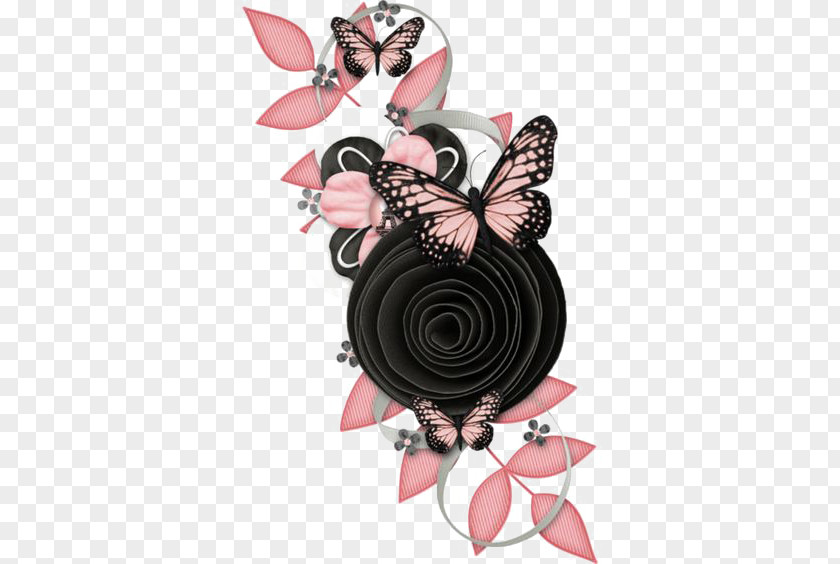 Butterfly Picture Frame Embellishment Clip Art PNG