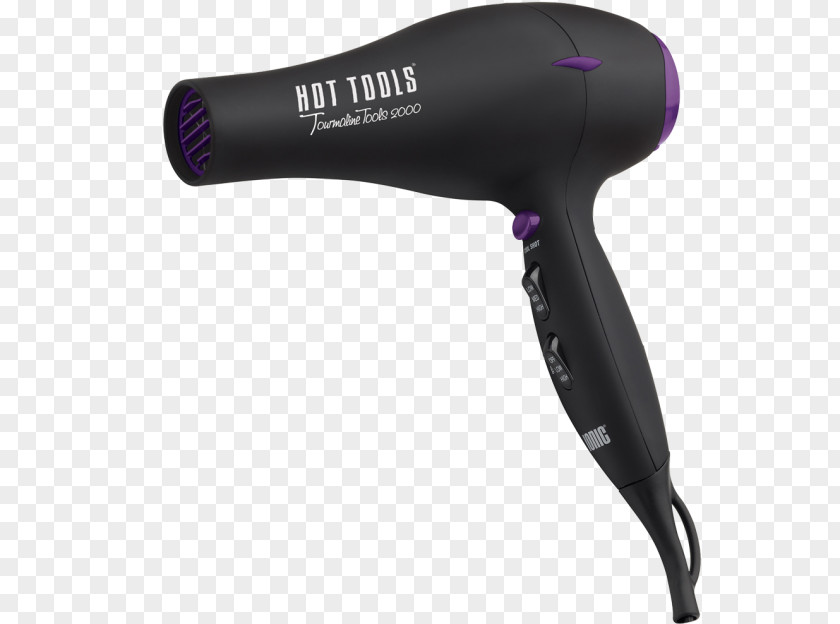 Hair Iron Hot Tools Tourmaline 2000 Turbo Ionic Dryer Dryers Styling PNG