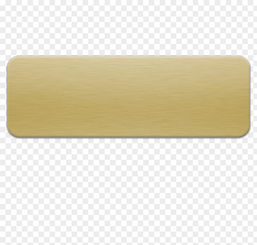 Name Plate Beige Rectangle PNG