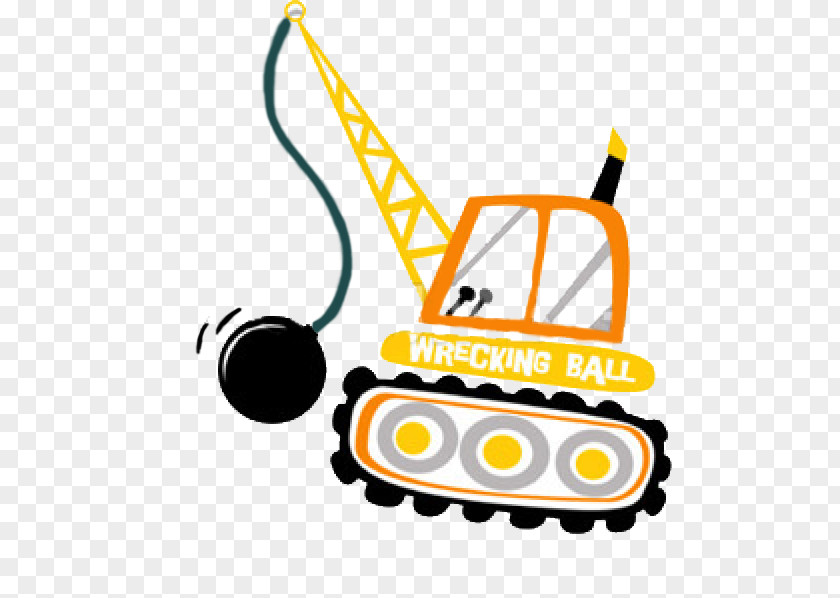 Bagger Graphic Wrecking Ball Excavator Clip Art Logo Product PNG