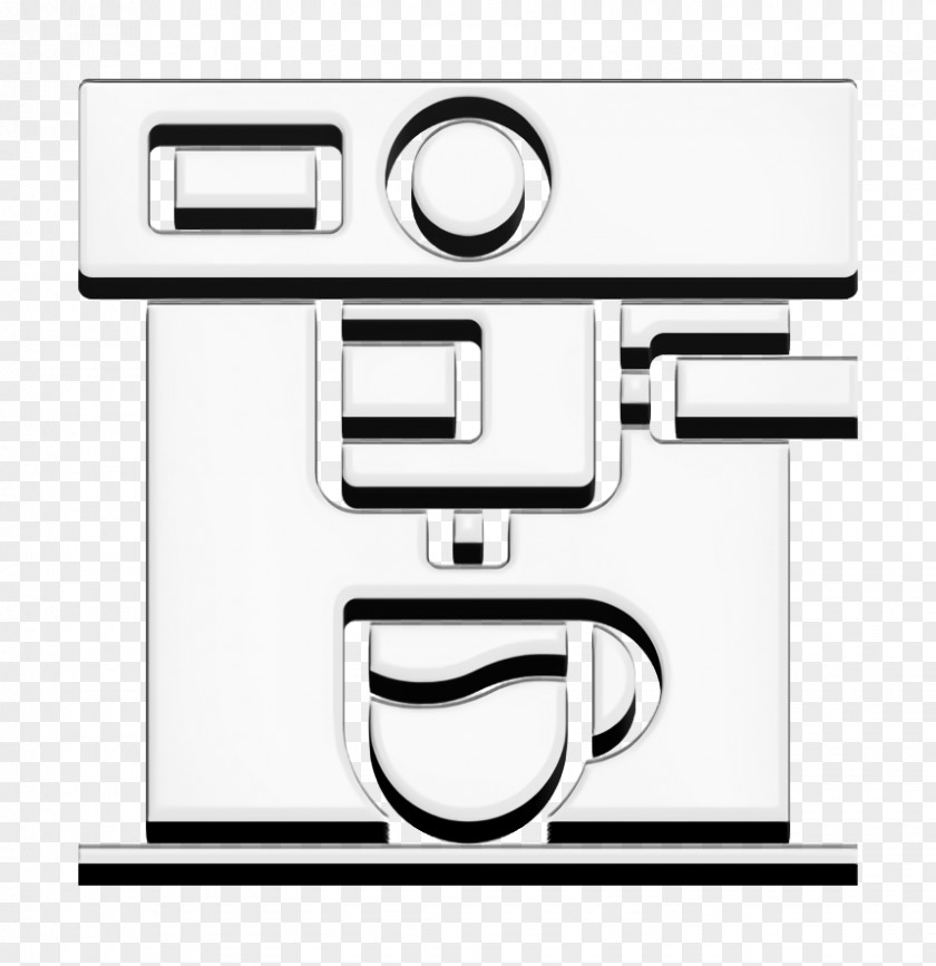 Food And Restaurant Icon Coffee Maker Shop PNG