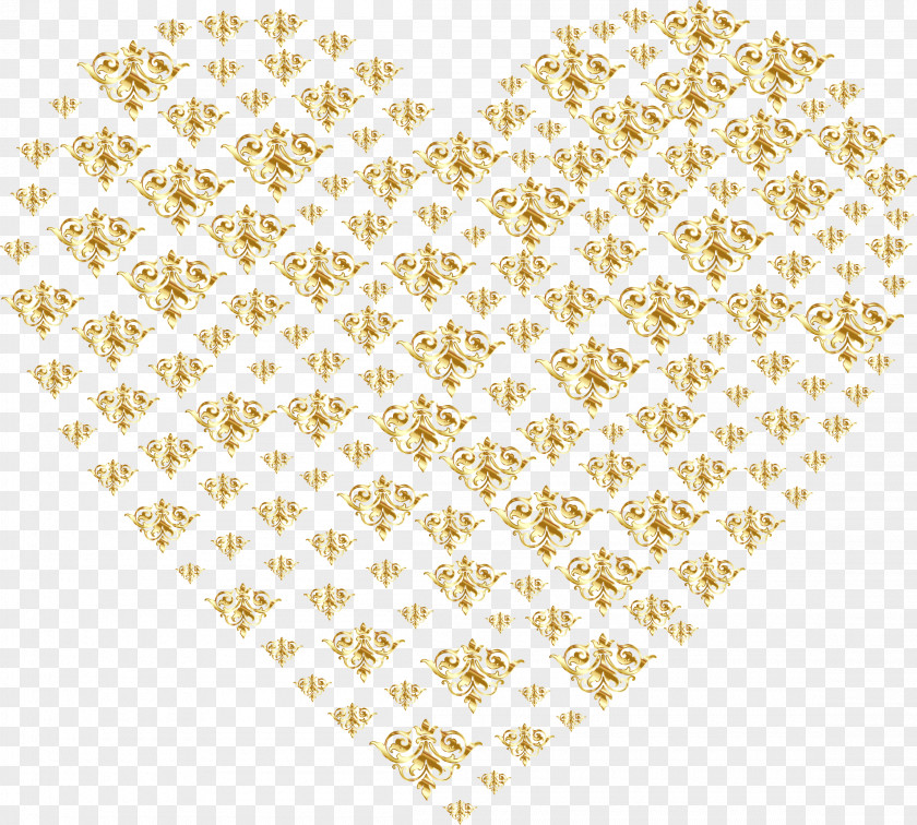 Gold Background Heart Desktop Wallpaper Clip Art PNG