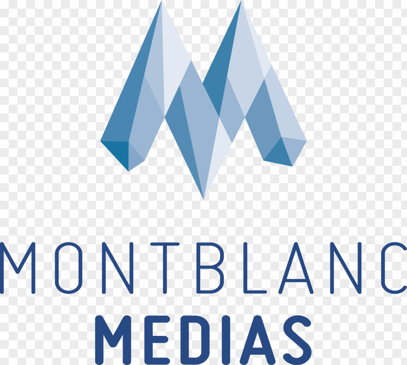 Mont Blanc Logo MB Live TV Television MontBlanc Médias Channel PNG