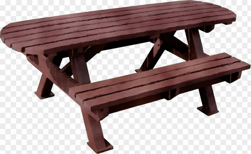 Outdoor Table Bench PNG