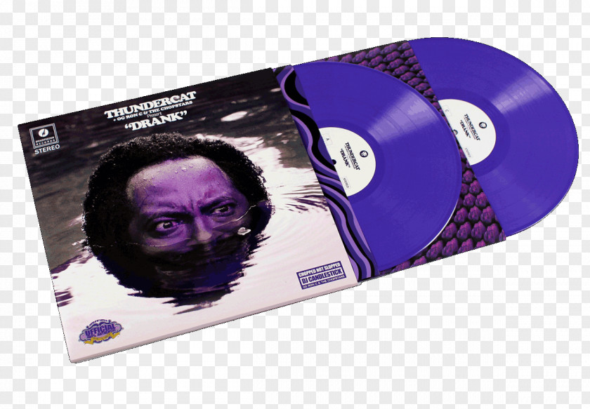 Purple Drank Drunk Phonograph Record Disc Jockey The Chopstars PNG