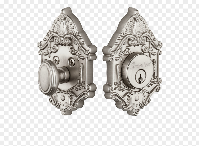 Single Cylinder Door Handle Dead Bolt Furniture PNG