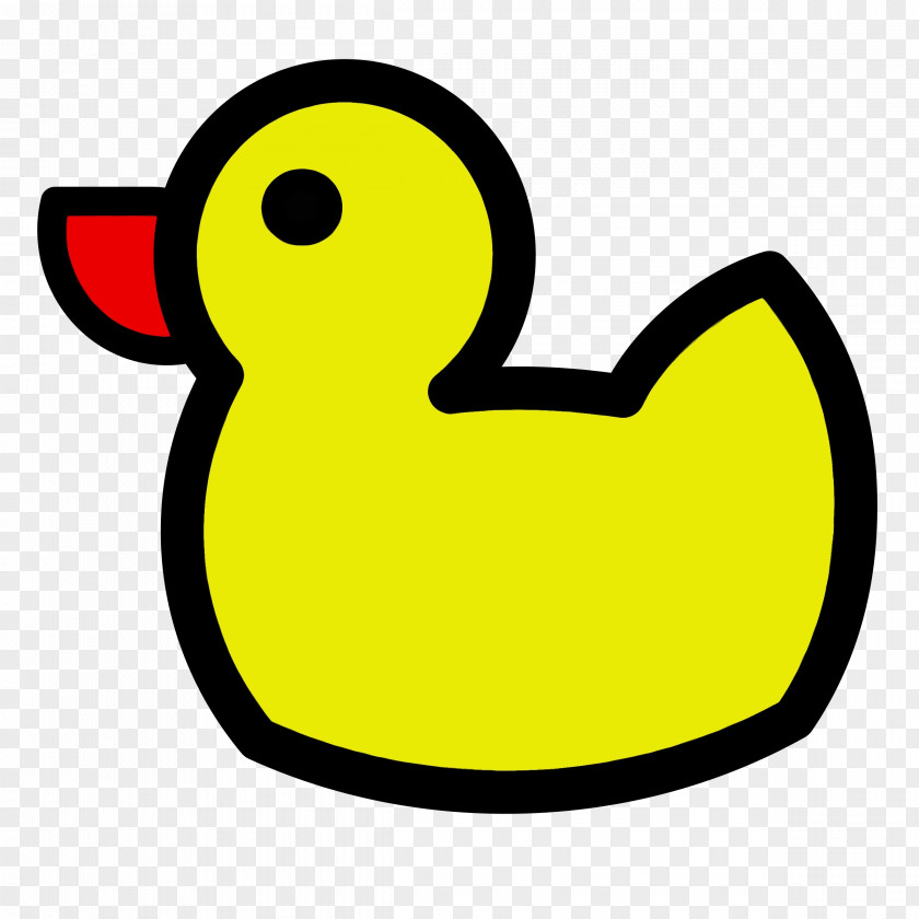 Symbol Water Bird Yellow Clip Art Beak Ducks, Geese And Swans PNG