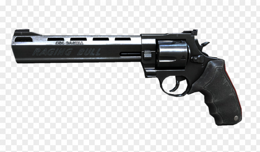 Taurus Raging Bull .454 Casull .44 Magnum Revolver PNG