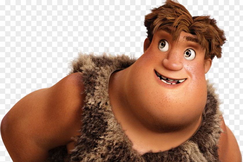 The Croods Thunk Grug Clark Duke Film PNG