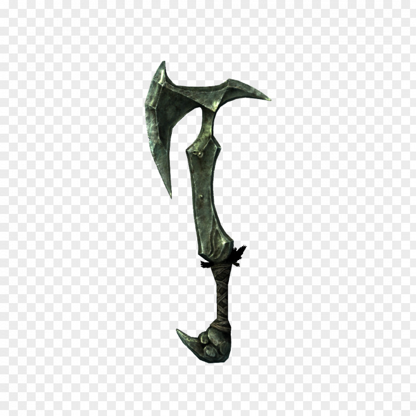 Axe The Elder Scrolls V: Skyrim Battle Weapon Orichalcum PNG