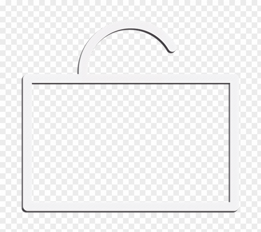 Blackandwhite Logo Shop Icon Commerce Web Navigation Line Craft PNG