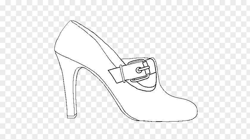 Bota Desenho High-heeled Shoe Drawing Nike PNG