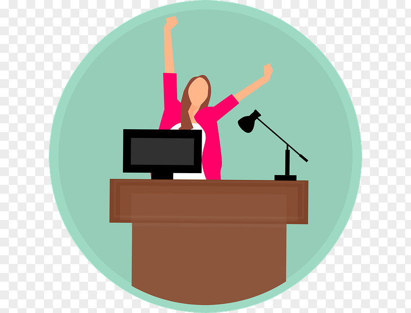 Lectern Party Cartoon PNG