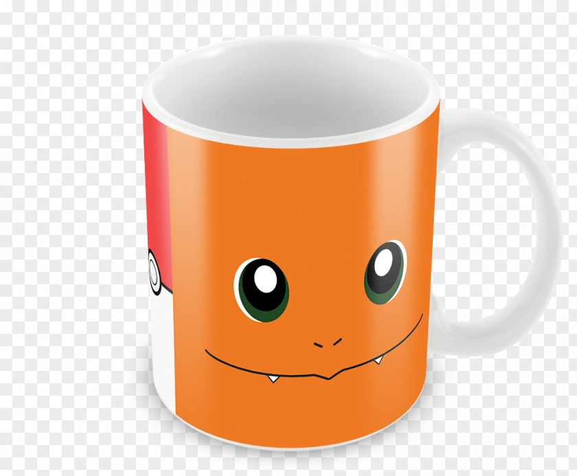 Pikachu Coffee Cup Mug Charmander Squirtle PNG