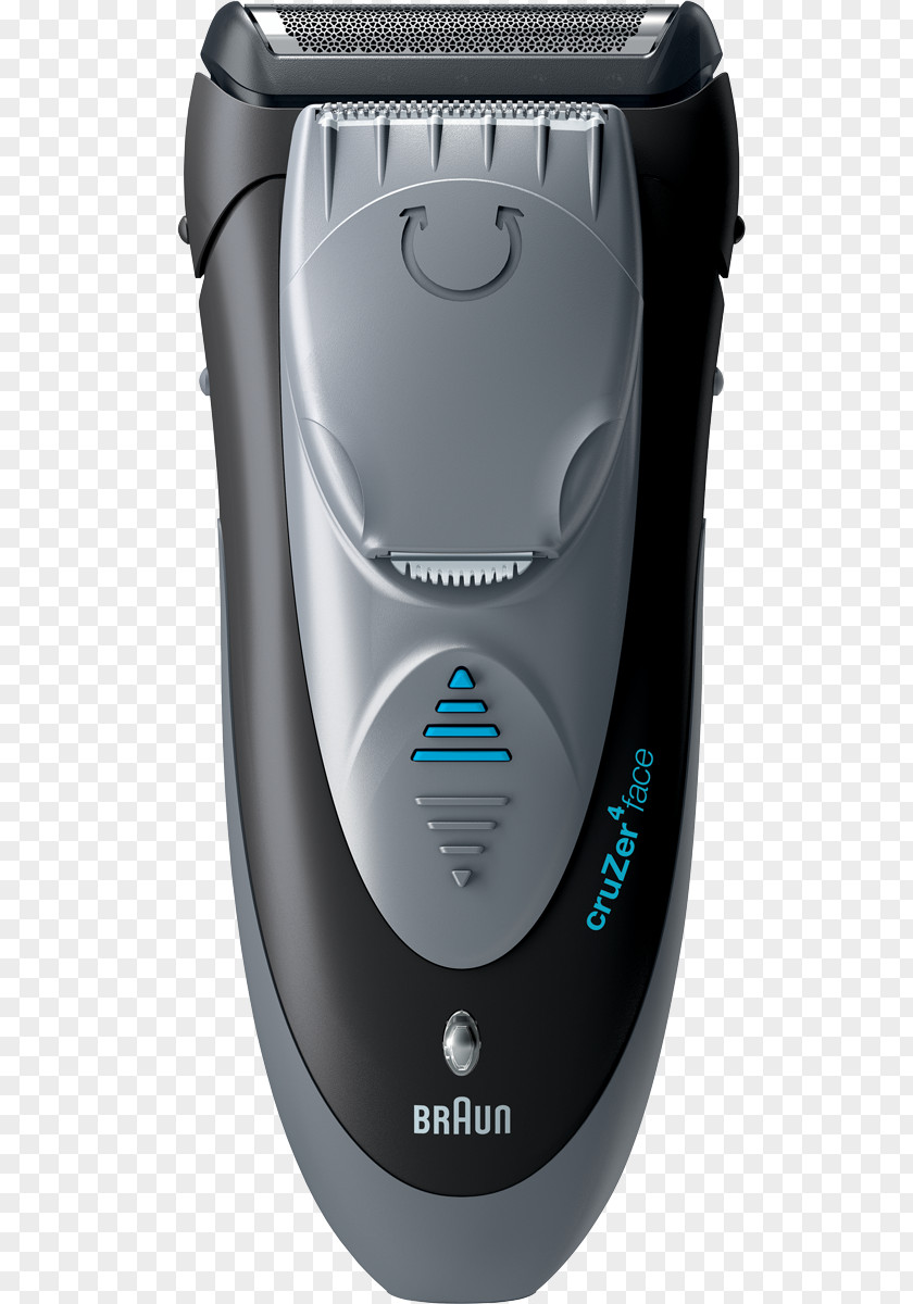 Razor Braun CruZer 6 Face Electric Razors & Hair Trimmers Service Station PNG
