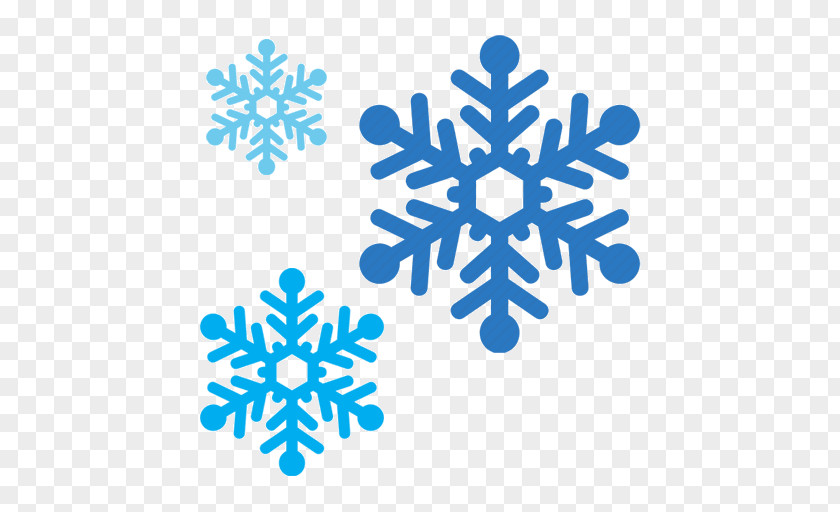 A Cold Common Snowflake PNG