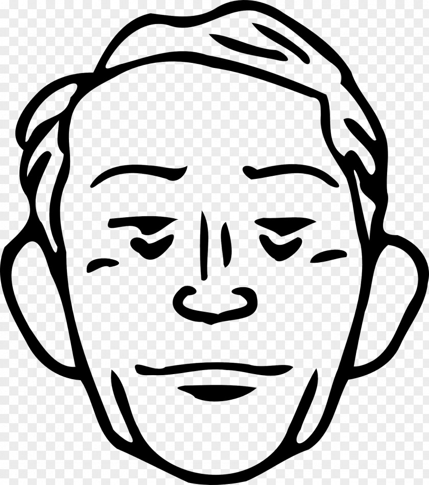 Face Man Clip Art PNG