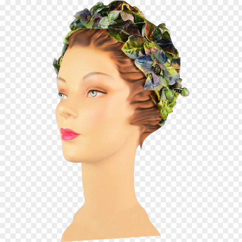 Hand-painted Hat Headpiece PNG