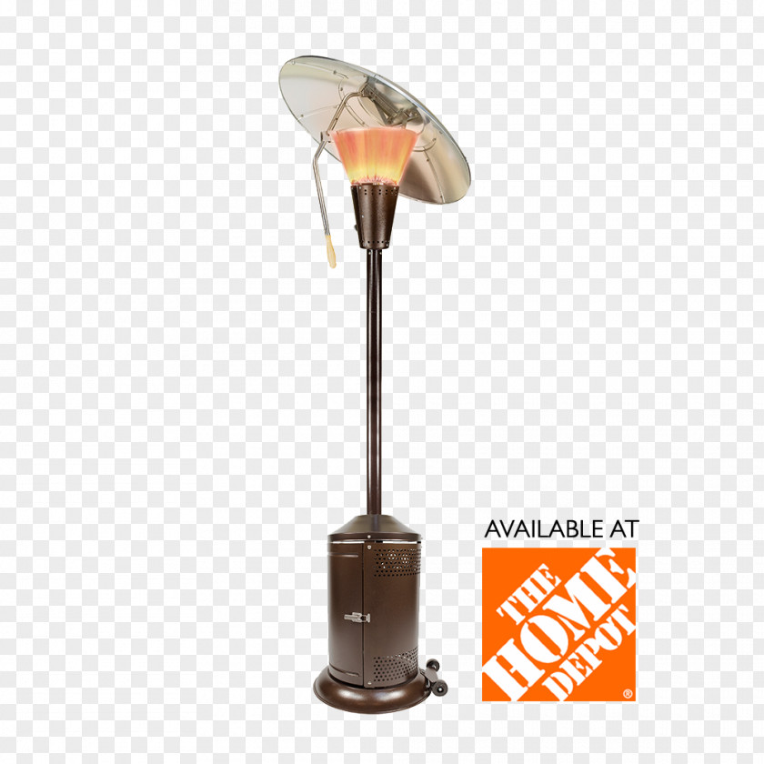 Patio Heaters The Home Depot Outdoor Heating Gas Heater PNG