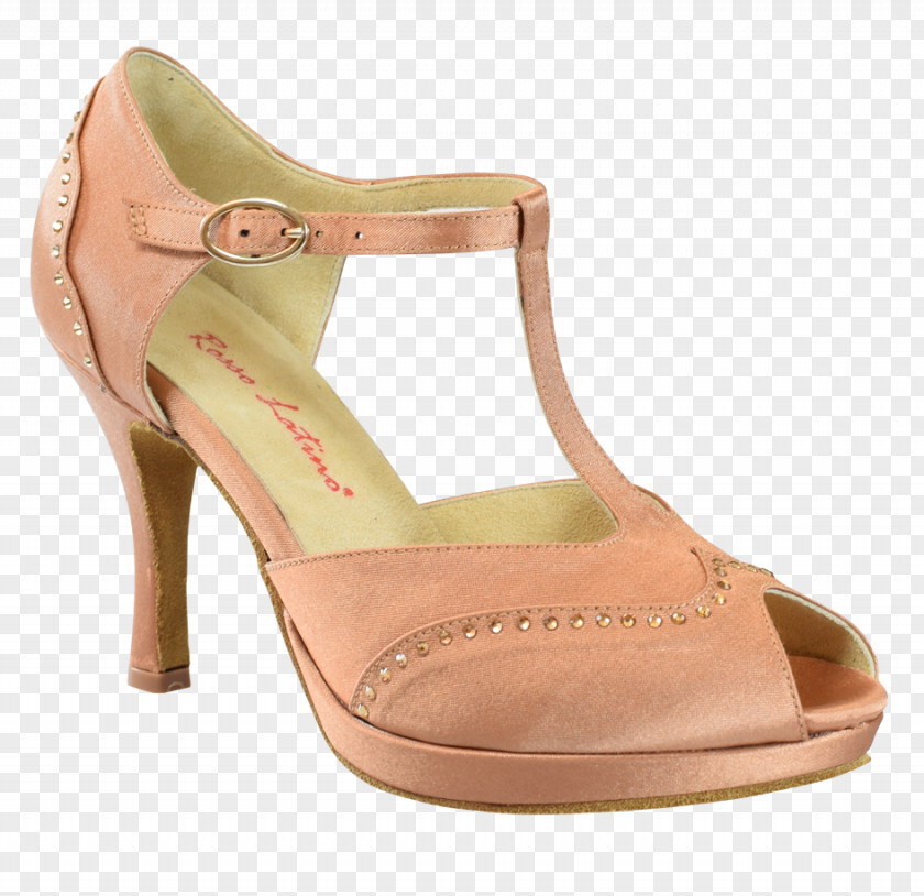 Sandal Shoe Beige Walking Pump PNG