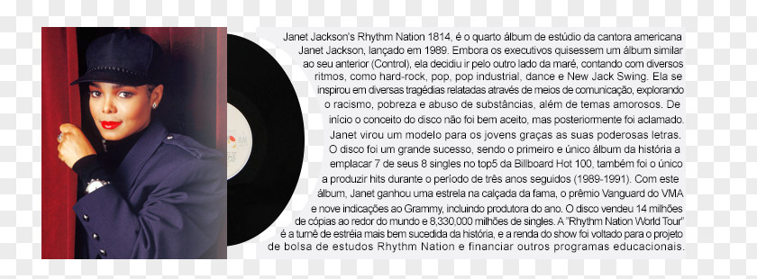 Janet Jackson Poster Design M Brand Font PNG