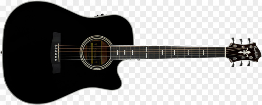 Semiacoustic Guitar Dreadnought Acoustic Fender CC-60SCE Acoustic-electric PNG