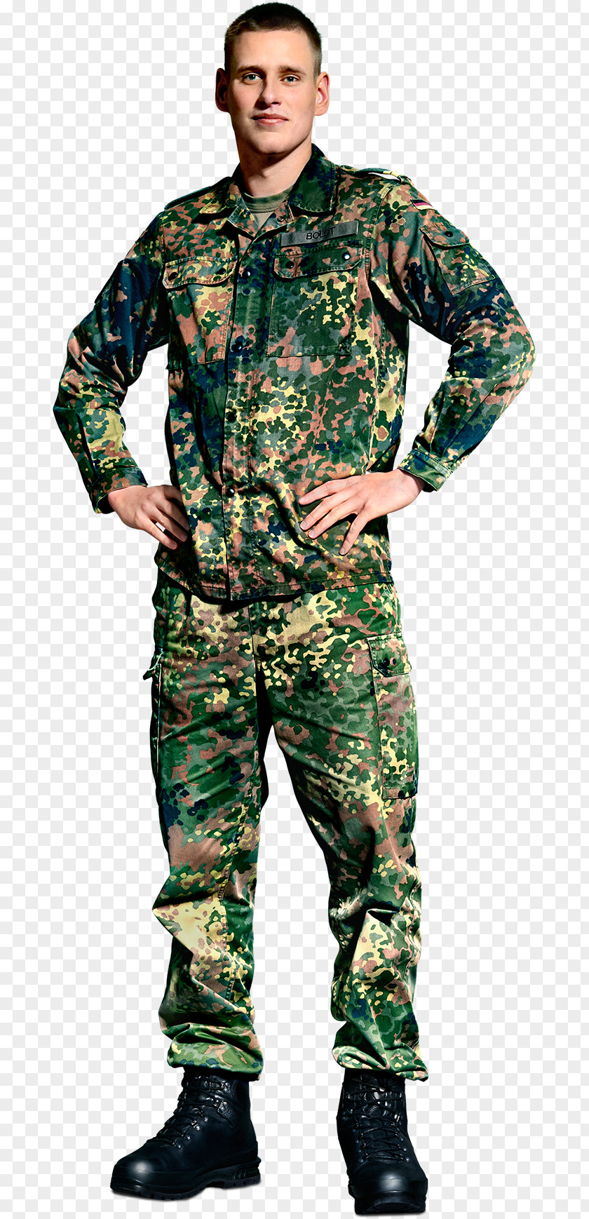 Soldier Military Camouflage Die Rekruten Army PNG