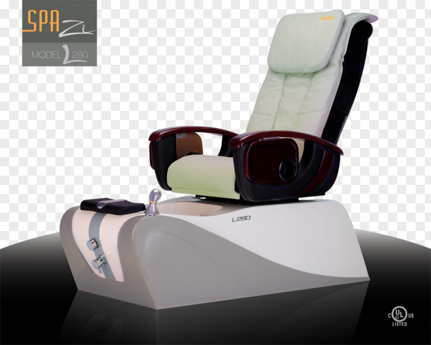 Steel Nails Pedicure Day Spa Beauty Parlour Massage Chair PNG