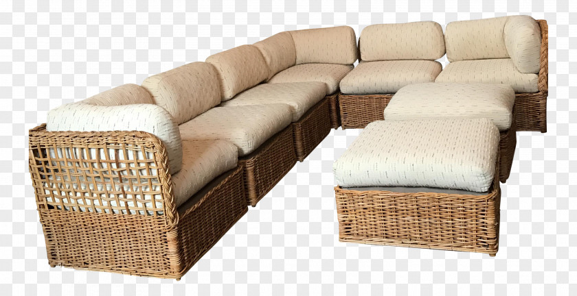 Table Couch Rattan Furniture Wicker PNG