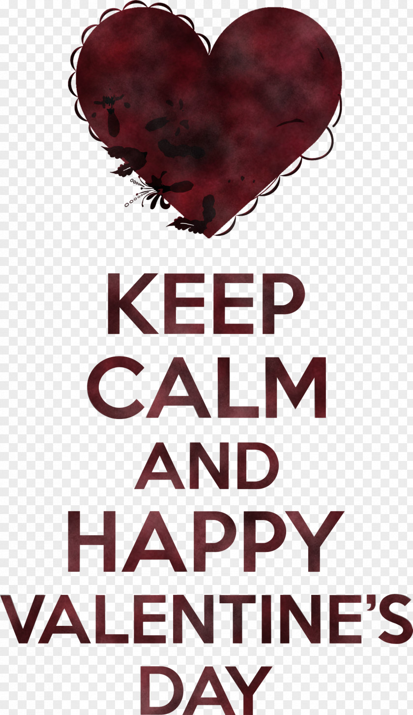 Valentines Day Keep Calm PNG