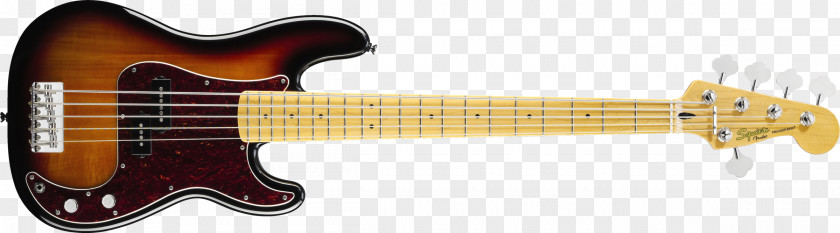 Bass Fender Precision V Jaguar Guitar Squier PNG