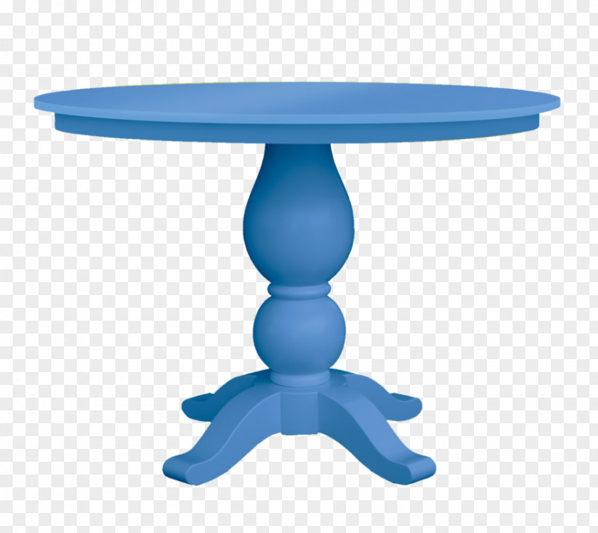 Blue Spot Table Plastic Pedestal PNG