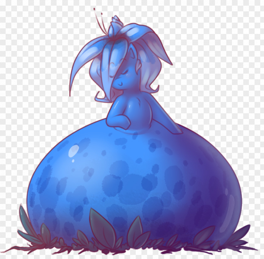 Blueberry Bush Art Marine Mammal Furry Fandom Cobalt Blue PNG