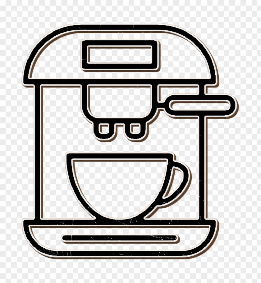 Coffee Shop Icon Machine PNG