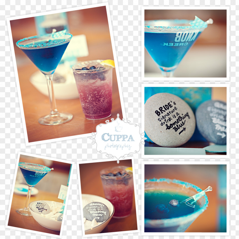 DJ NIGHT PARTY Blue Hawaii Wine Glass Cocktail Garnish Non-alcoholic Drink PNG