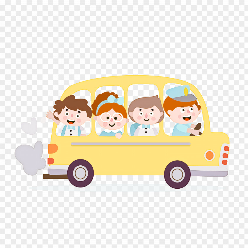 Fictional Character Vehicle School Bus PNG