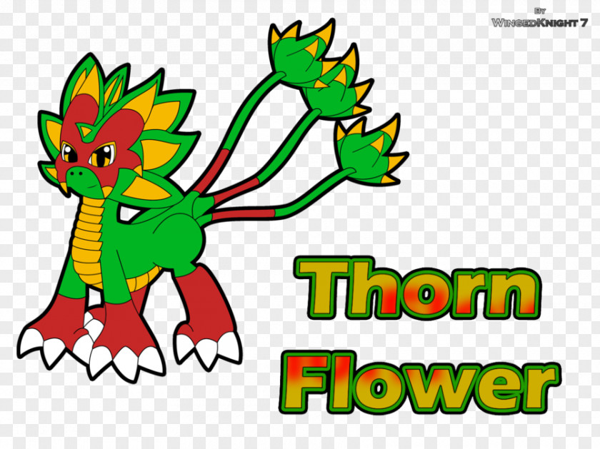 Knights Thorn DeviantArt Flower Illustration Clip Art PNG