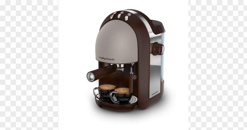 Morphy Richards Coffeemaker Espresso Cappuccino PNG