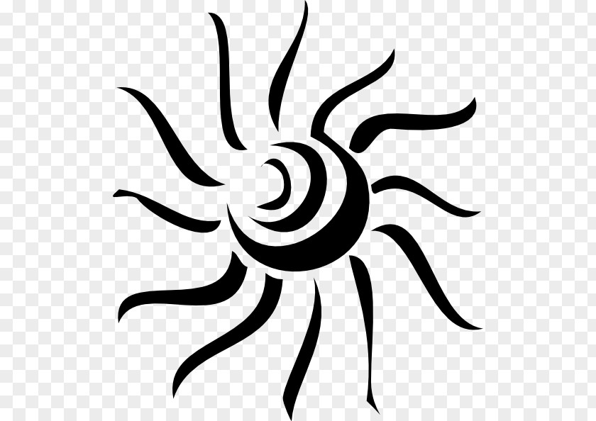 Sunrays Sunlight Black And White Drawing Clip Art PNG