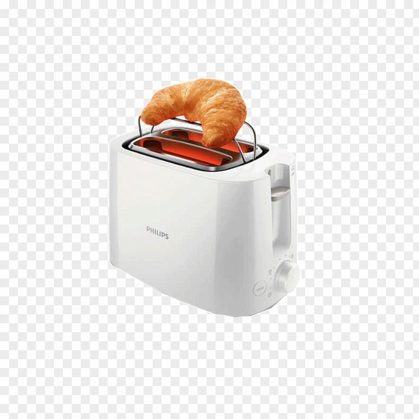 Toster Toaster With Home Baking Attachment Philips HD2581/90 2 Slice White Appliance PNG