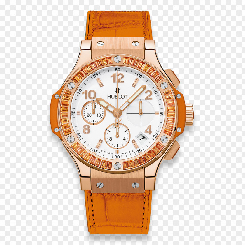 Watch Hublot Classic Fusion Gold Chronograph PNG