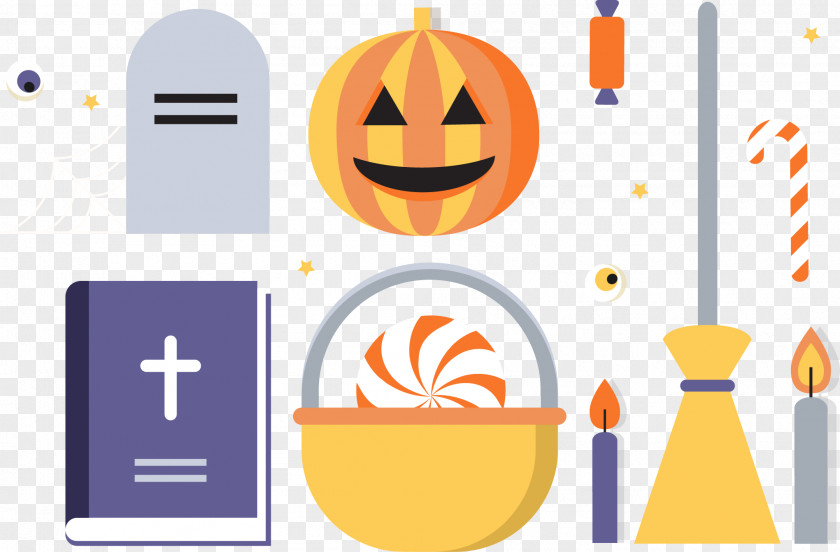 Church Supplies Halloween Pumpkin Icon PNG