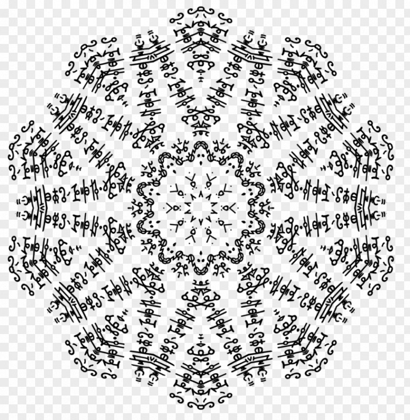 Circle Mandala Dotpainting PNG