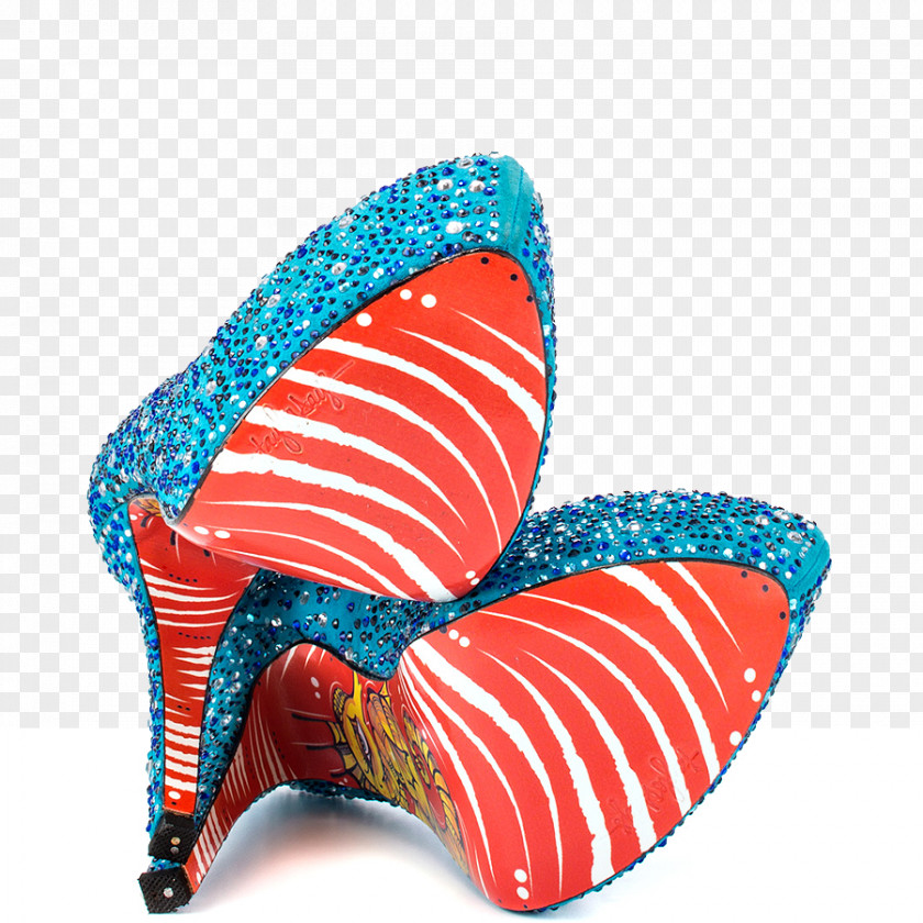 Design High-heeled Shoe PNG