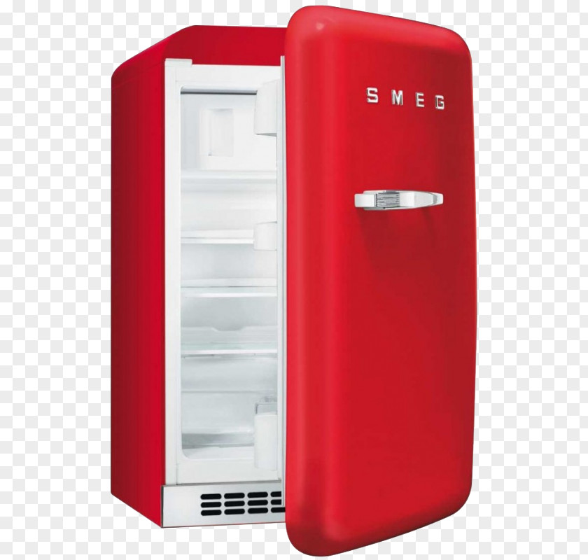 Refrigerator Smeg 50s Style FAB10 Kitchen Freezers PNG