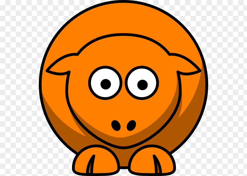 Sheep Eye Strabismus Cartoon Clip Art PNG